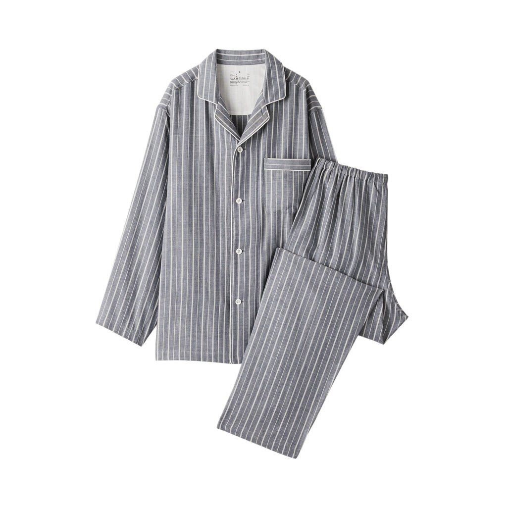 Side Seamless Double Gauze Pajamas