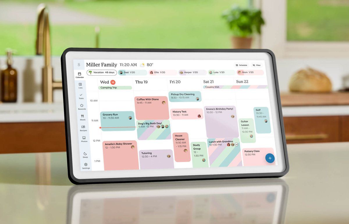 The Skylight Calendar 2 (Classic/Black) with Plus Plan