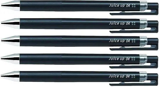 Pilot juice up 04 Retractable Gel Ink Pen, Ultra Fine Point 0.4mm, Black Ink