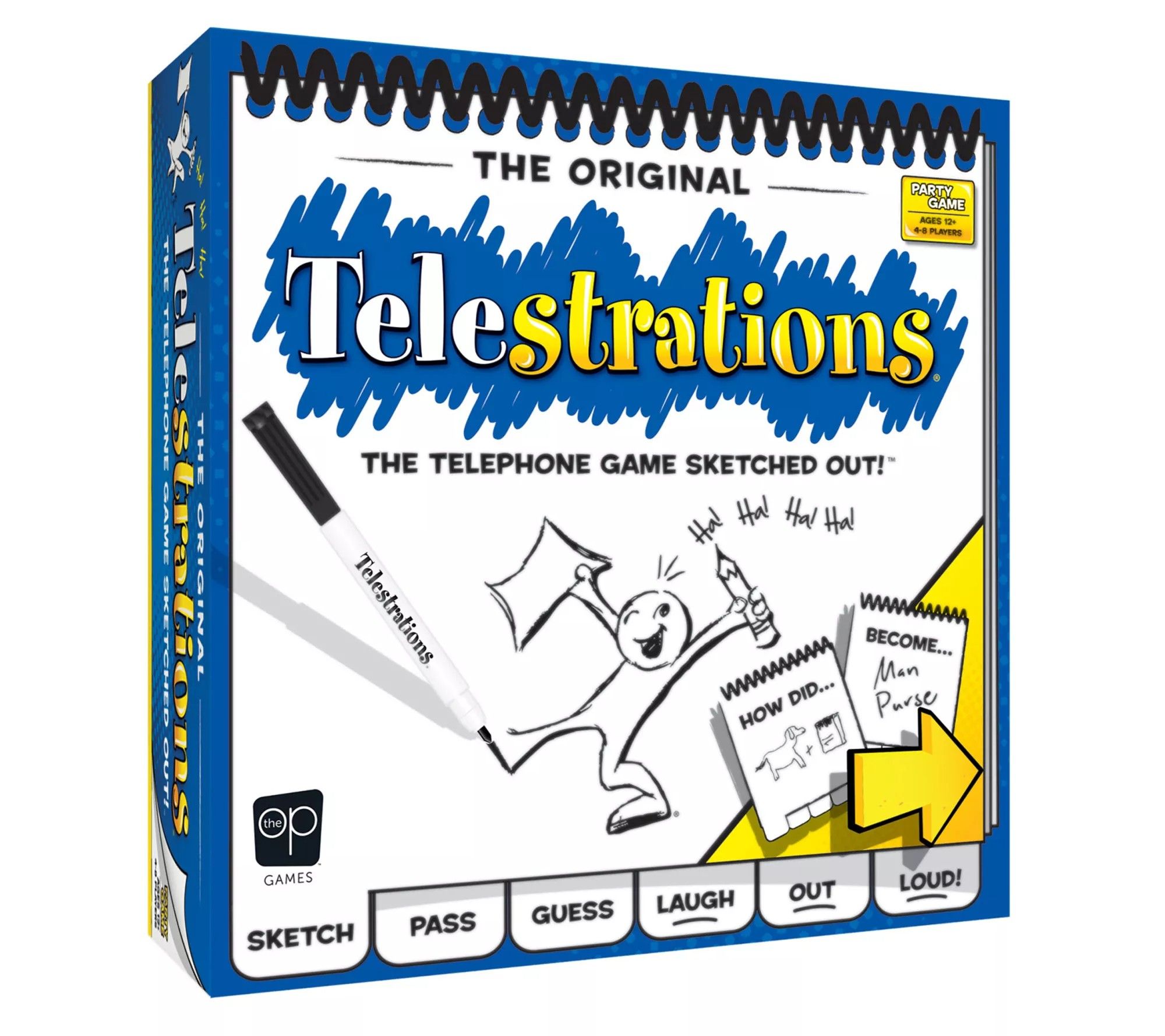 Telestrations Original Family DrawingBoard Game