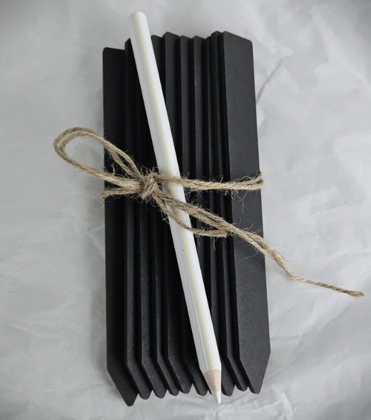 Reusable Blackboard Plant Labels