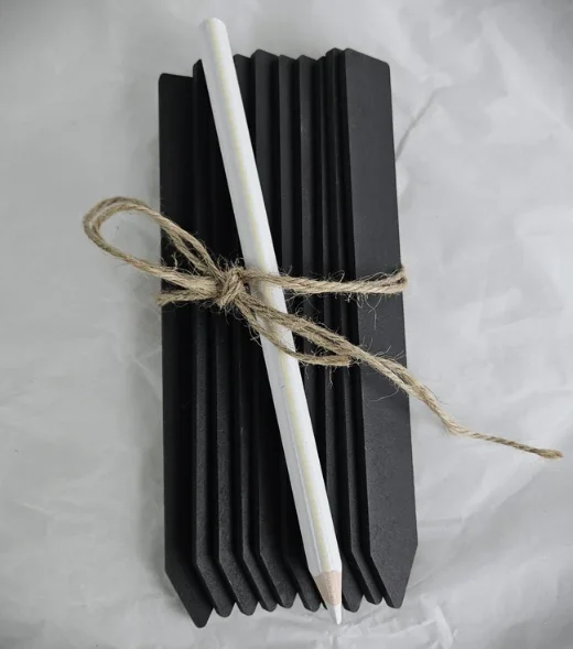 Reusable Blackboard Plant Labels
